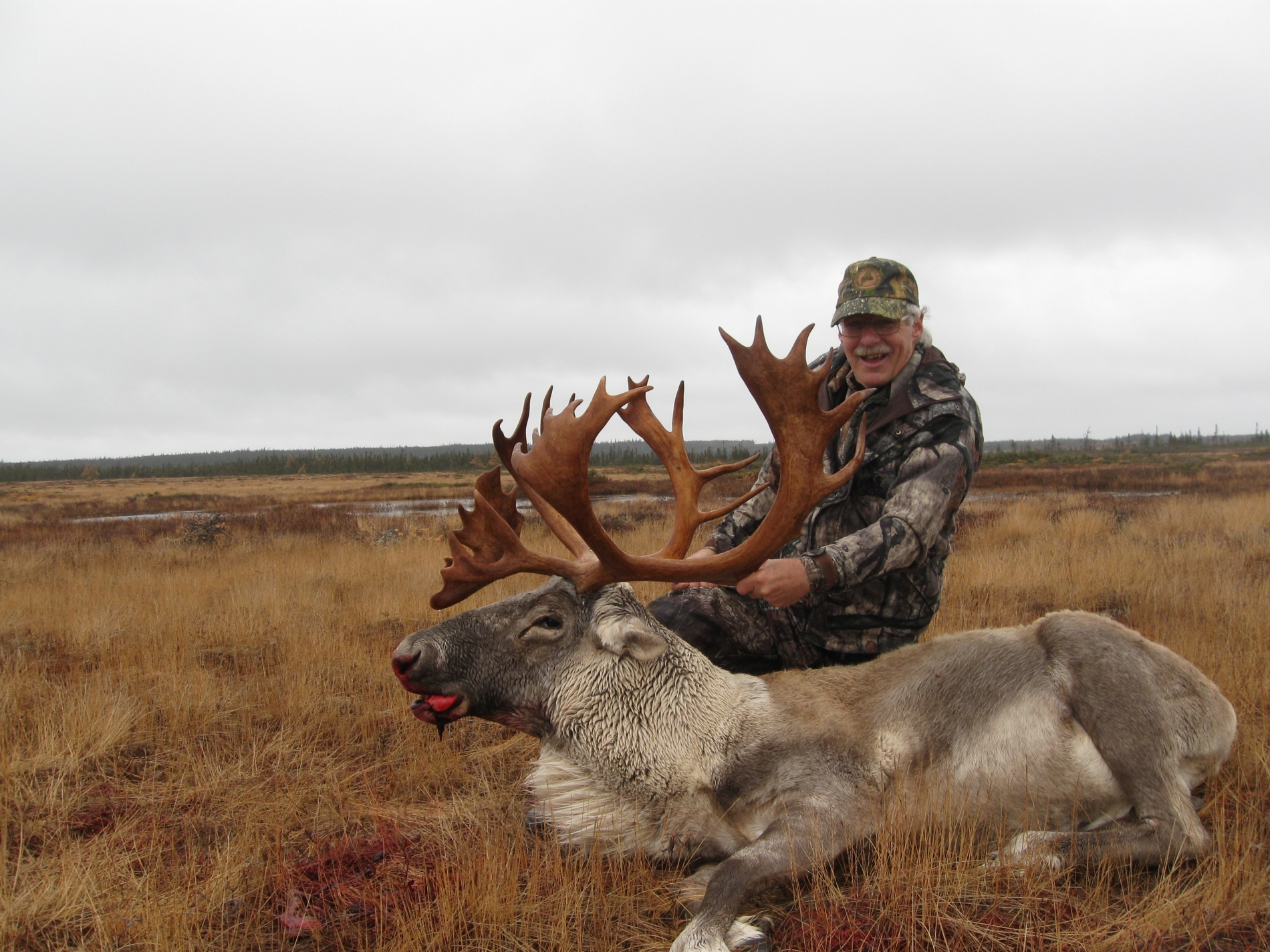 Successful Caribou Hunter